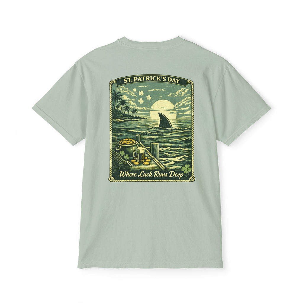 Where Luck Runs Deep – St. Patrick’s Pocket Tee